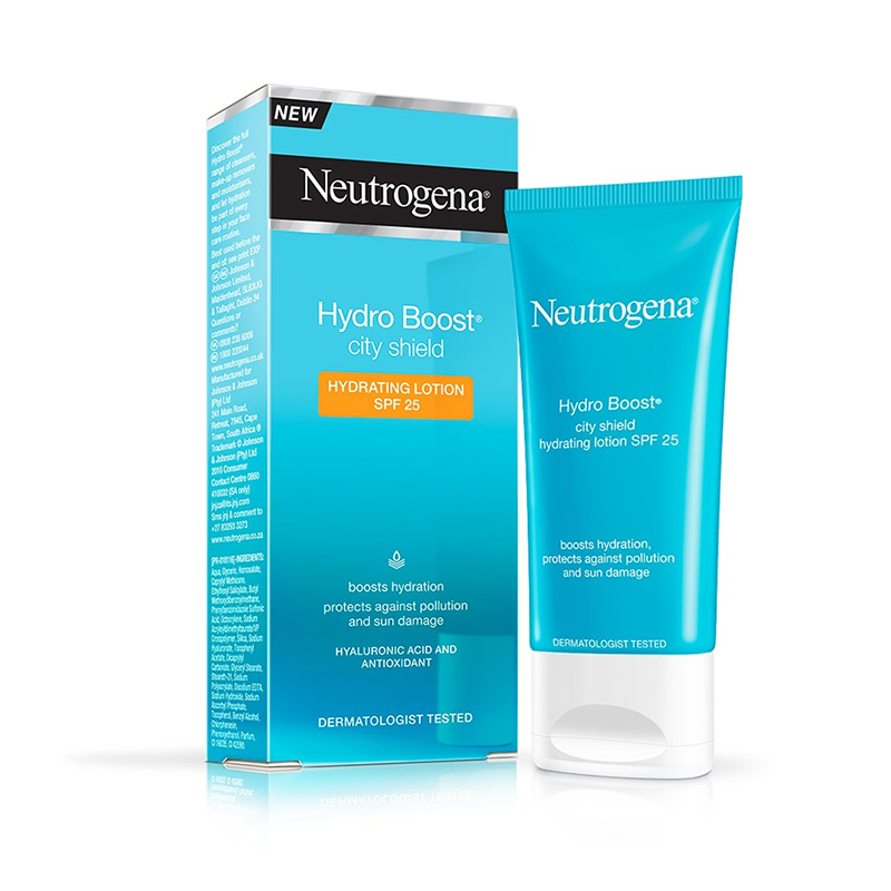 face_hydro_boost_city_shield_1-min1 کرم آبرسان و ضدآفتاب هیدرابوست سیتی شیلد نوتروژینا SPF25 - تصویر 1