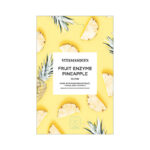 ماسک ورقه‌ای آناناس با آنزیم میوه