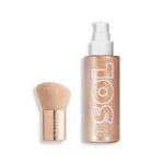 ست روغن شاین بدن و براش سول بادی کالرپاپ