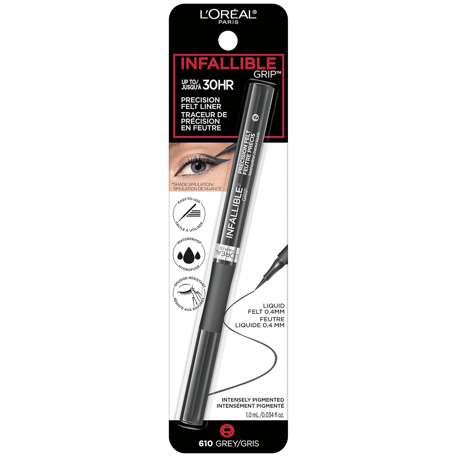 L'Oréal Infallible Paints Eyeliner خط چشم ماژیکی 30 ساعته لورال Infallible - تصویر 1