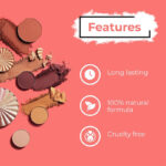 پالت آرایش ترکیبی 14 تکه افرا مدل BOHO - تصویر 2