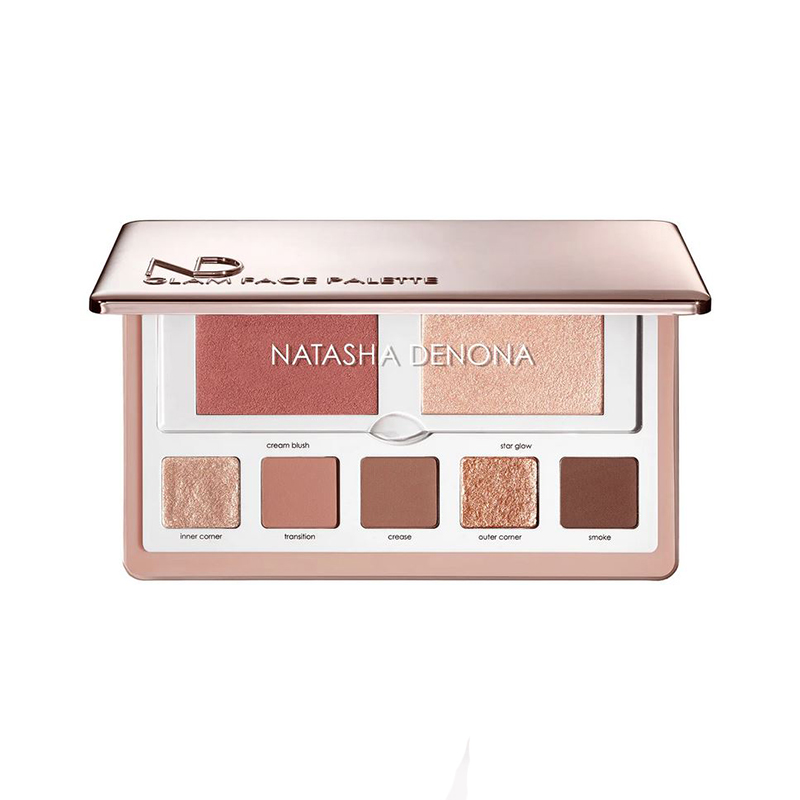 Natasha Denona Glam Face Palette Eye & Cheek Essential-Light پالت سایه ناتاشا دنونا مدل GLAM FACE-Light - تصویر 1