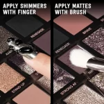 پالت سایه چشم هدی بیوتی مدل Pretty Grunge - تصویر 12