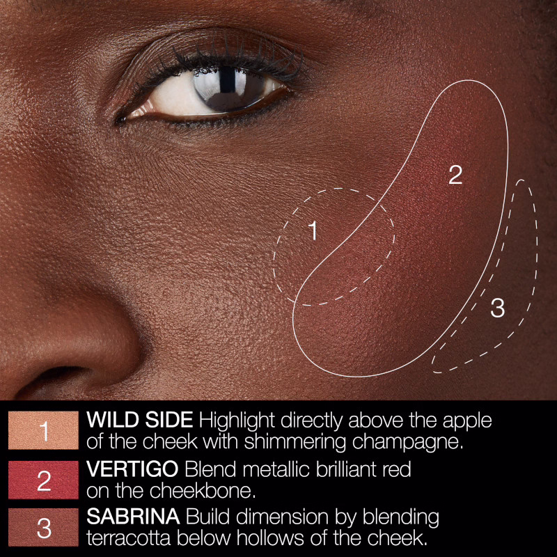 پالت رژگونه 6 رنگ نارس مدل All That Glitters - تصویر 5