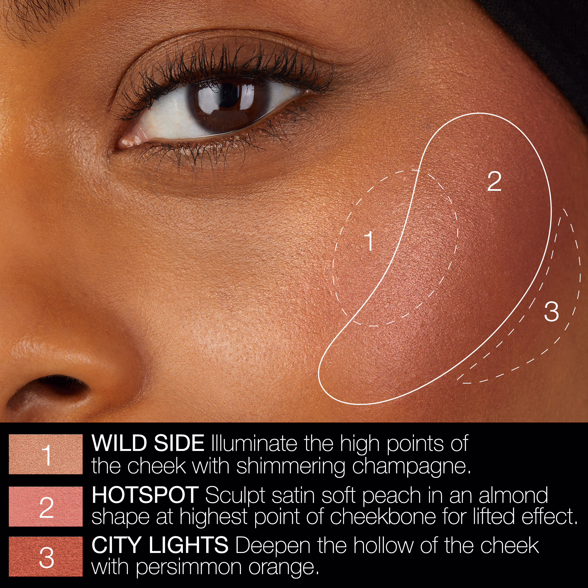 پالت رژگونه 6 رنگ نارس مدل All That Glitters - تصویر 7