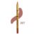 207 Greyish rose